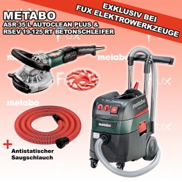 Set RSEV 19-125 Beton + ASR 35 L ACP Maschinen Set